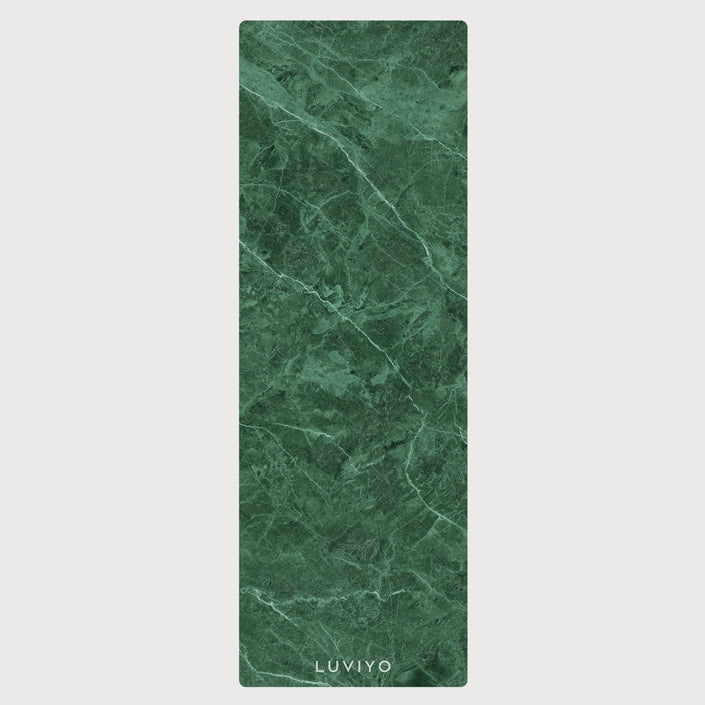All-in-One Yogamatte Green Marble
